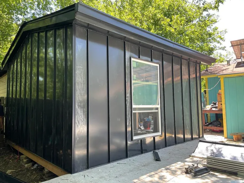 Black standing seam metal wall panels for Roof Inspection in Brigantine